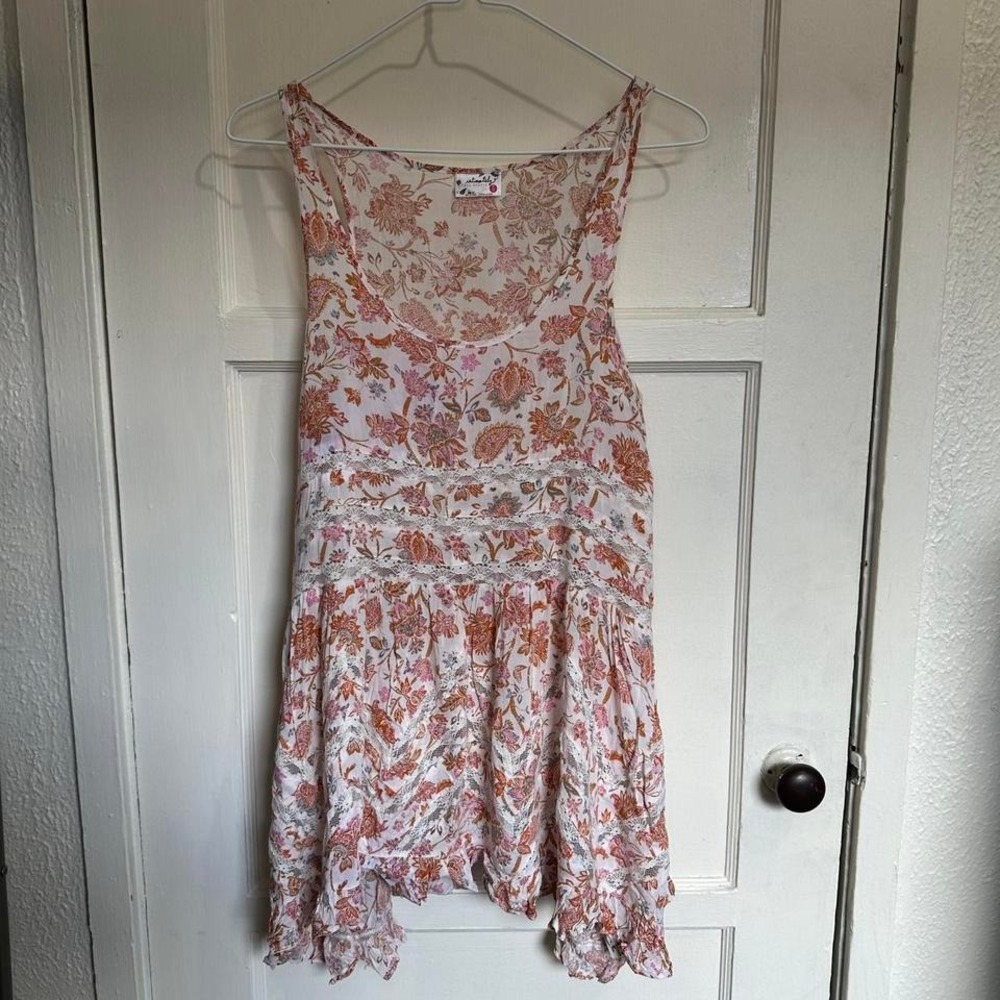 Free People Intimately Floral Mini Dress Size XS‎